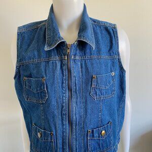 Women's Denim Vest